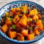 Roasted Butternut Squash with Cranberries and Pecans Recipe