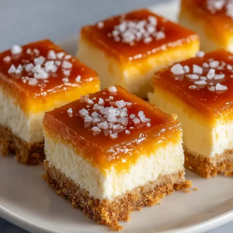 Caramel Cheesecake Bars Recipe