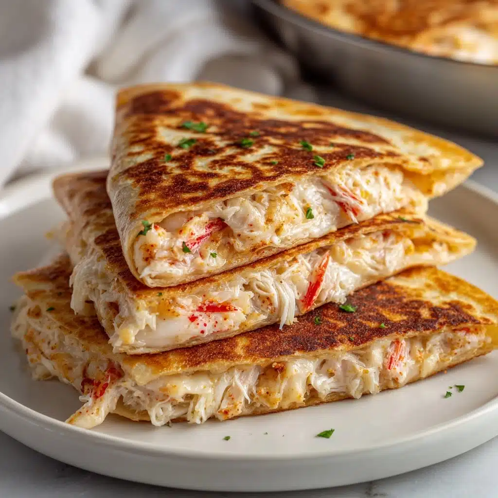King Crab Quesadillas Recipe - Recipe Image