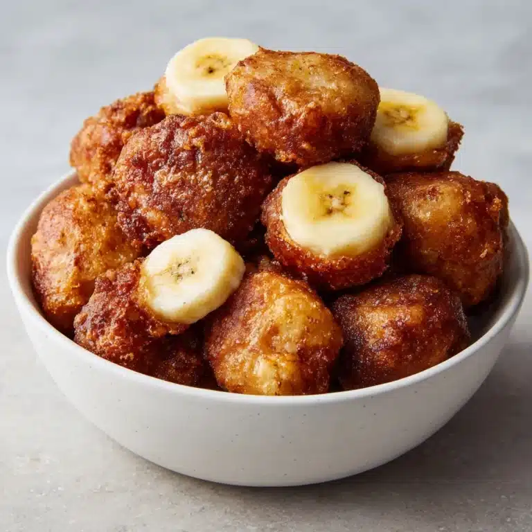 Fried Banana Bites Recipe