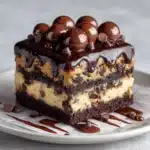 Cookie Dough Brownie Cake Recipe