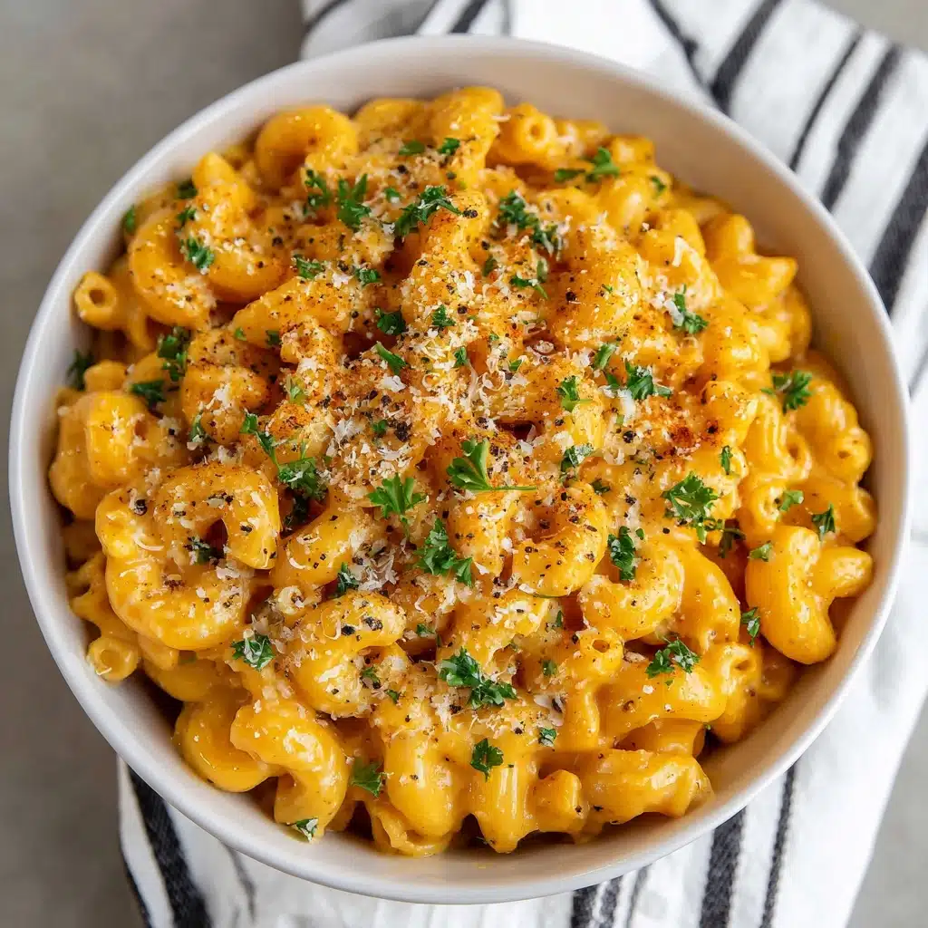 Easy Pumpkin Mac and Cheese (Creamy & Delicious) Recipe - Recipe Image