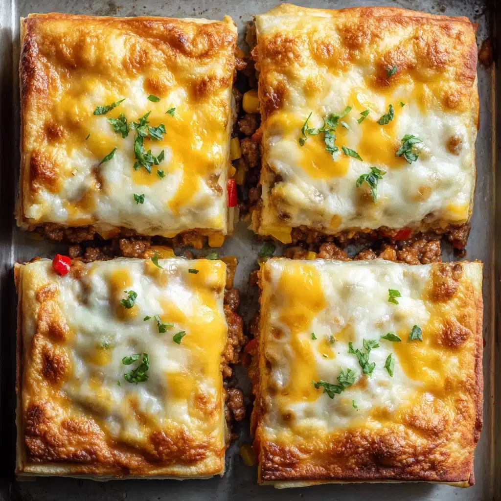Loaded Cheesy Pocket Tacos Recipe - Recipe Image