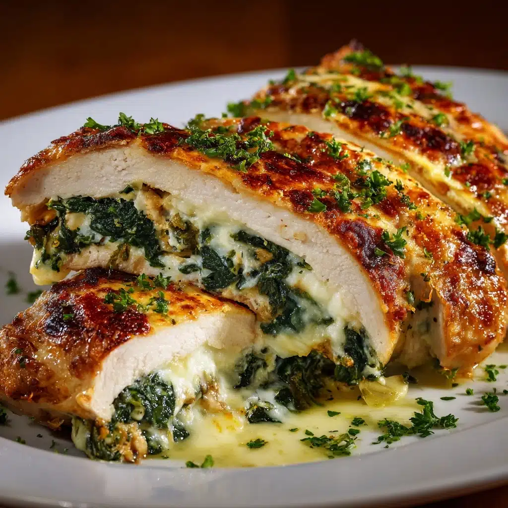 Chicken and Spinach Casserole with Cream Cheese Recipe - Recipe Image
