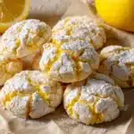 Lemon Crinkle Cookies Recipe