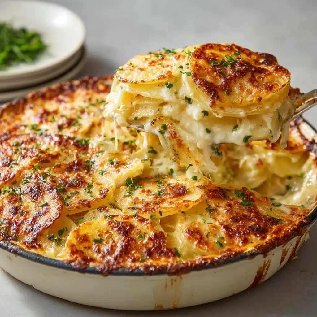 Cheesy Scalloped Potatoes Recipe - Recipe Image
