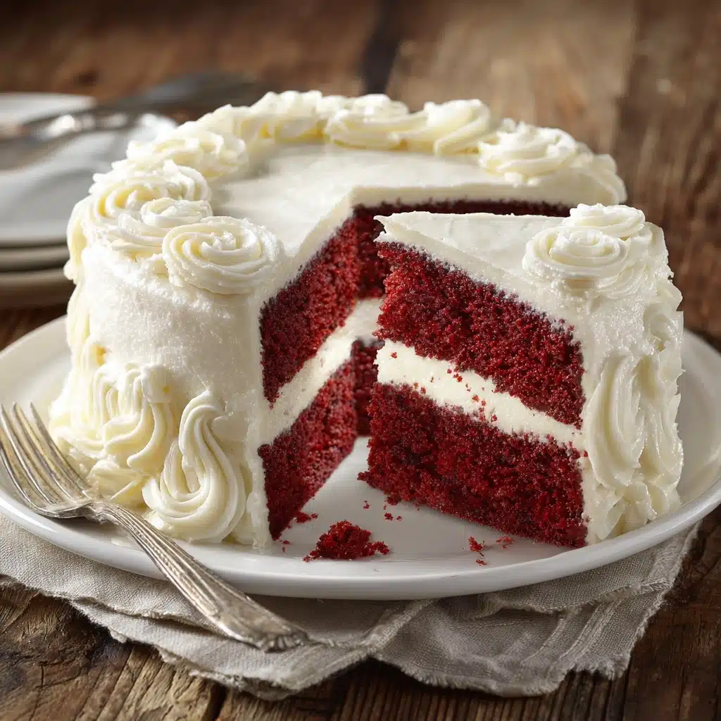 The BEST Red Velvet Cake Recipe - Recipe Image