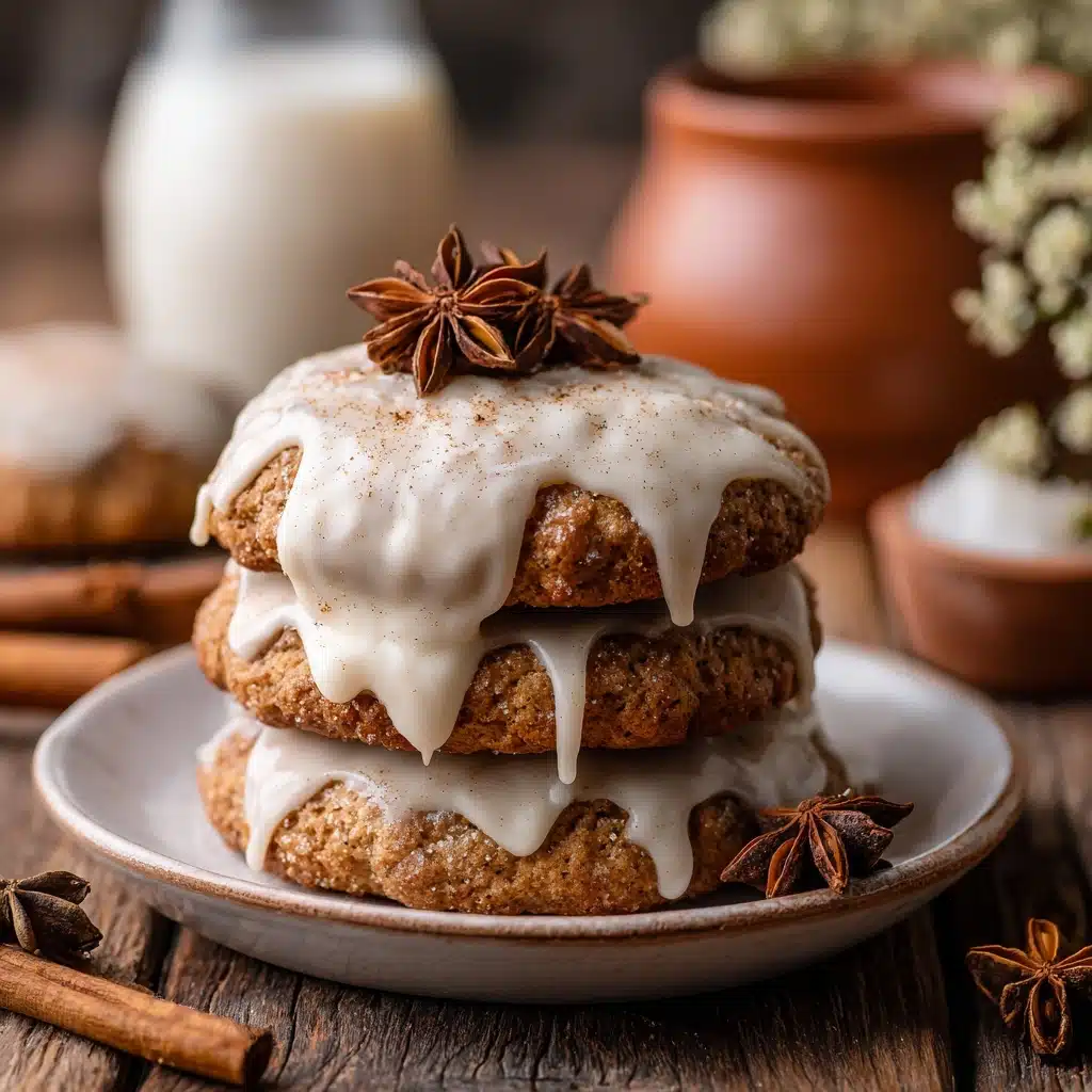 Espresso Chai Cookies with Maple Cinnamon Icing Recipe - Recipe Image