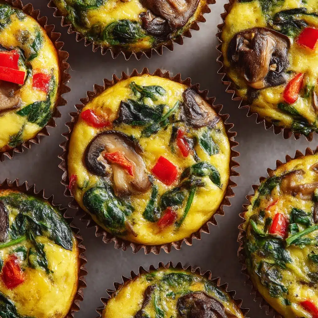 Spinach Quiche Muffins Recipe - Recipe Image