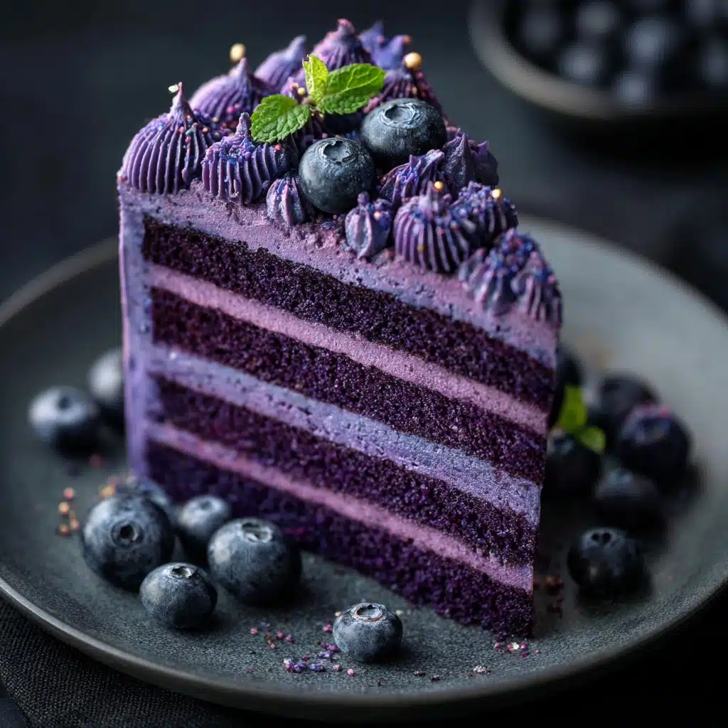 Purple Velvet Cake Recipe - Recipe Image