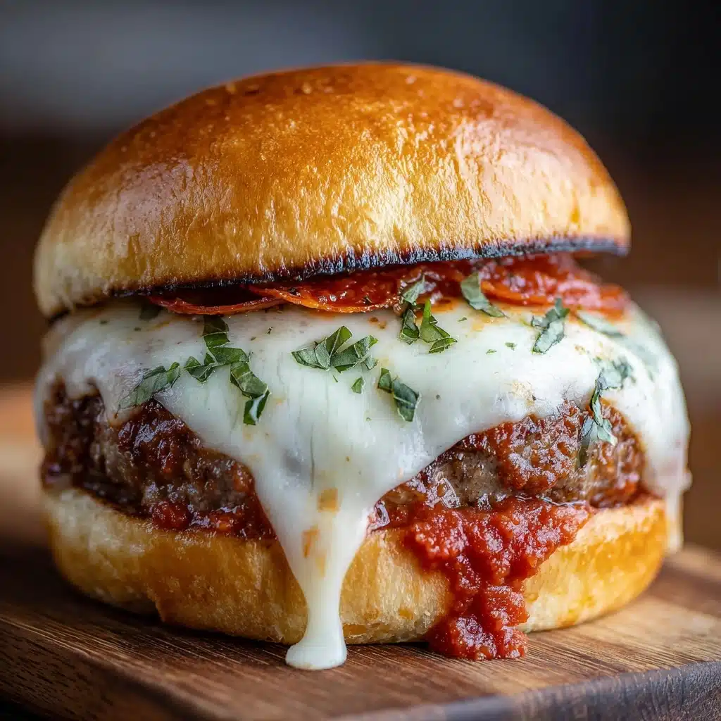 Pizza Burgers Recipe - Recipe Image