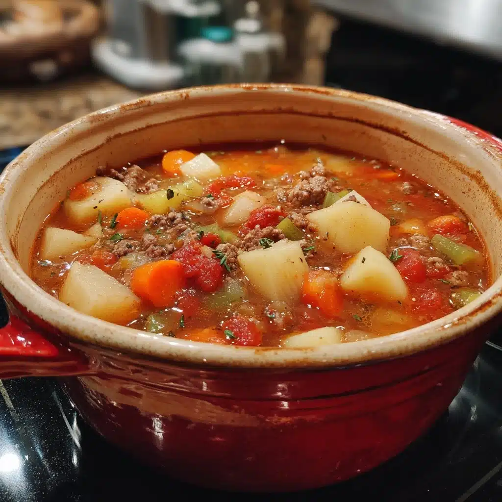 Vegetable Beef Soup Recipe - Recipe Image