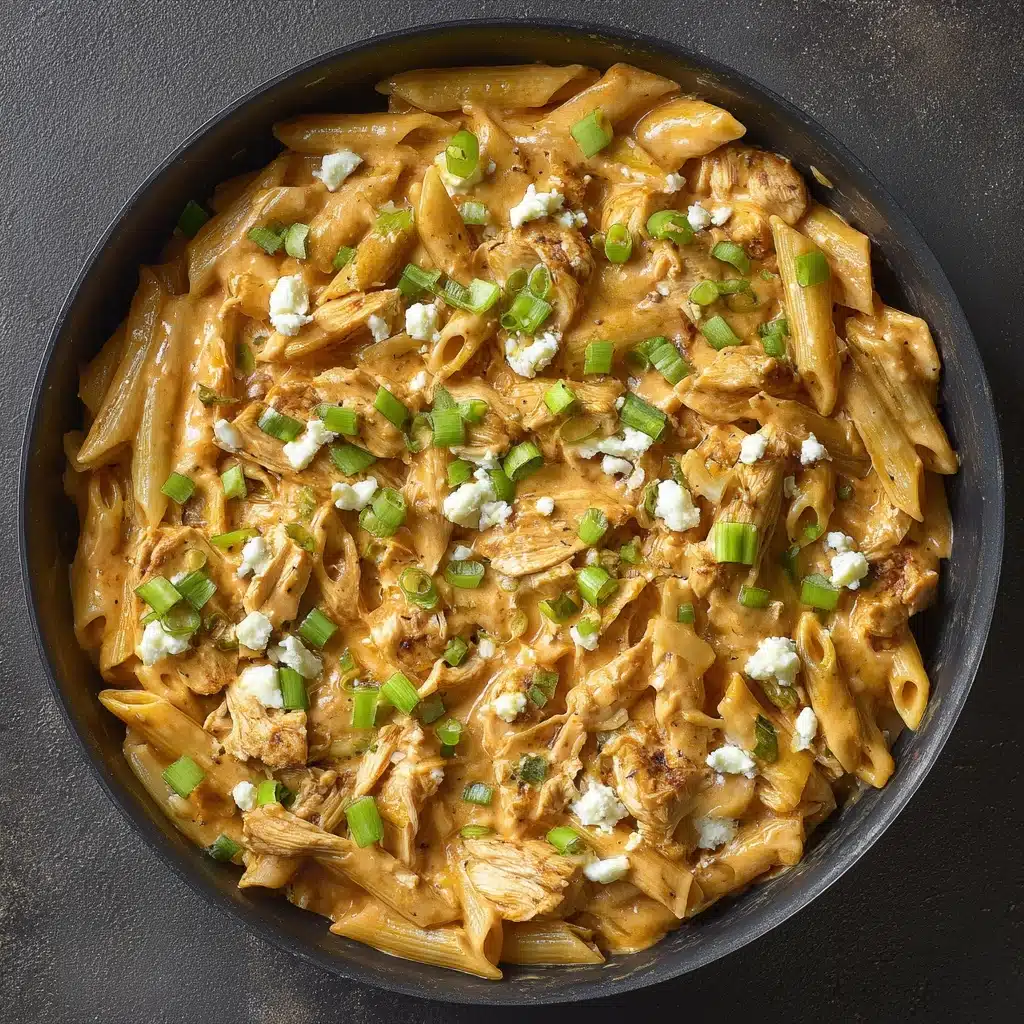 Buffalo Chicken Pasta – One Pot! Recipe - Recipe Image