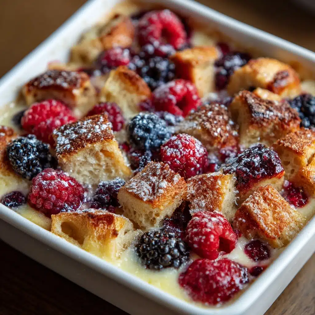 Berry Croissant Bake Recipe - Recipe Image