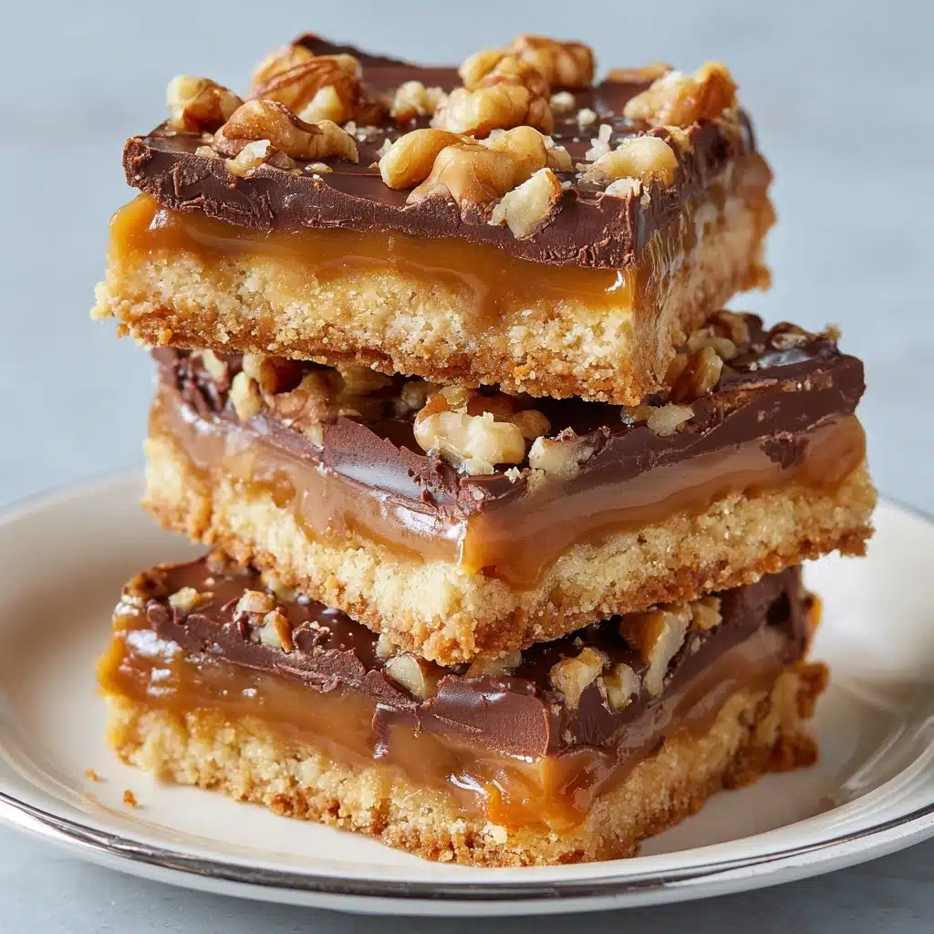 Easy Turtle Bars Recipe - Recipe Image