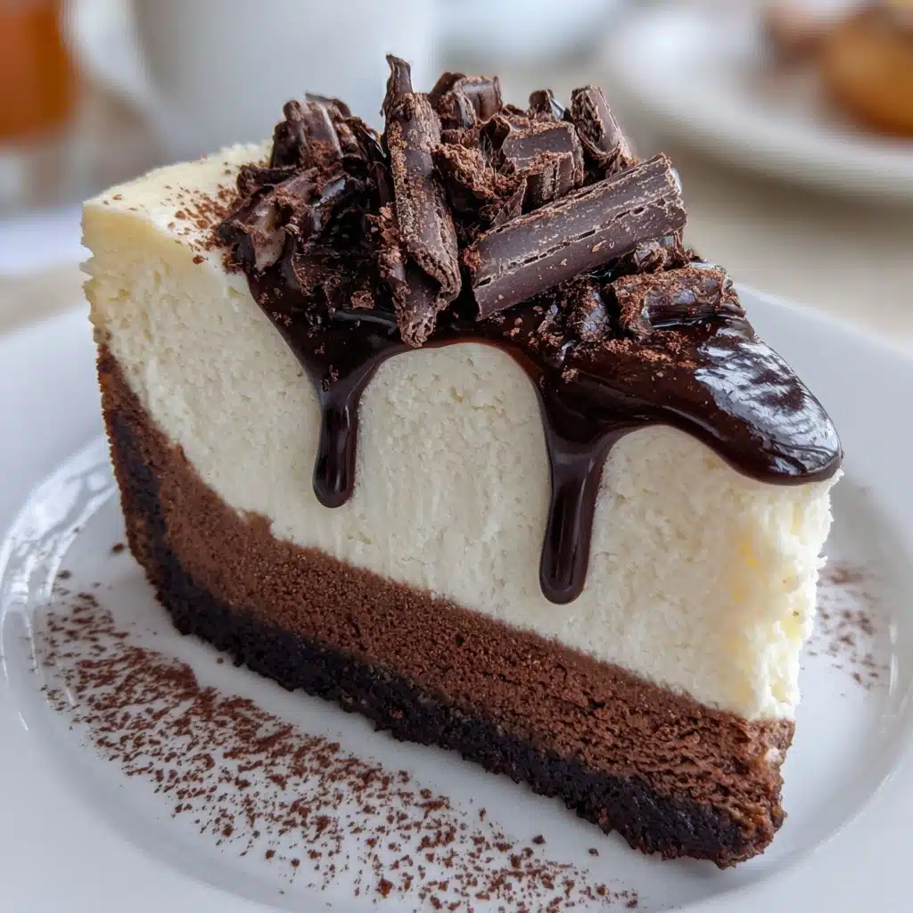 Brownie Bottom Cheesecake Recipe - Recipe Image