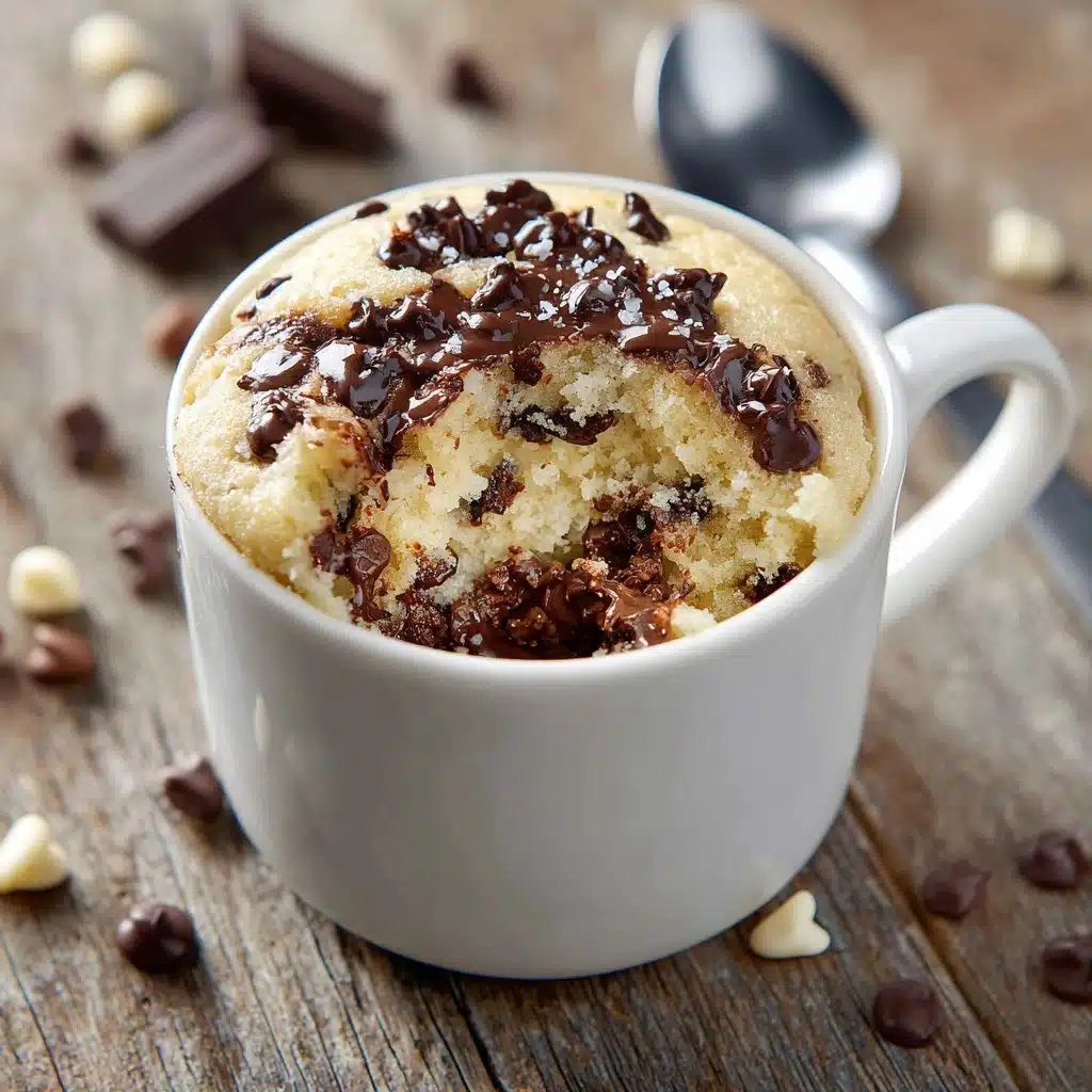 Chocolate Chip Mug Cake Recipe - Recipe Image