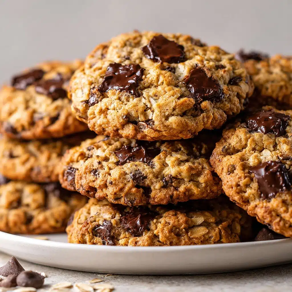 Brown Butter Oatmeal Chocolate Chip Cookies Recipe - Recipe Image