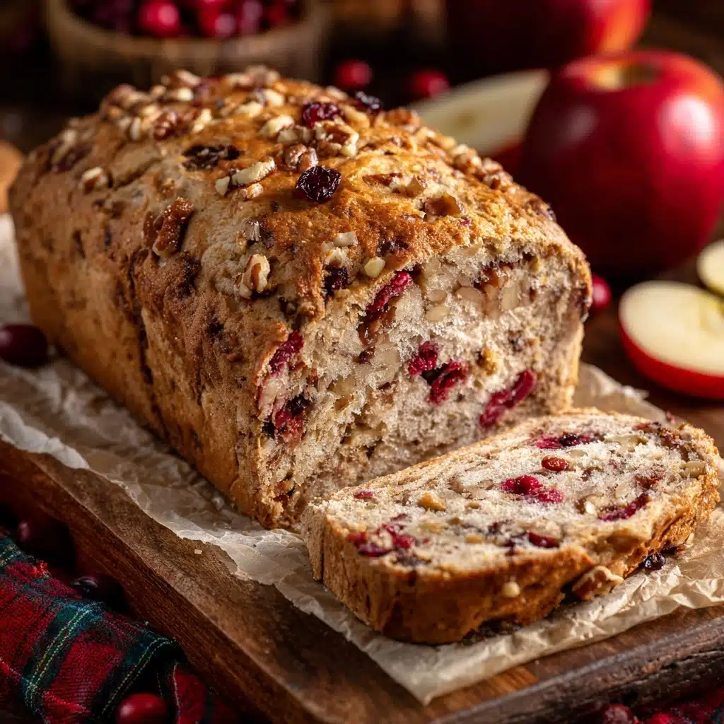 Easy Cranberry Banana Nut Bread Recipe - Recipe Image