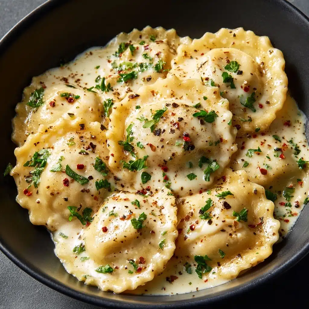 Creamy Crockpot Tortellini Recipe - Recipe Image