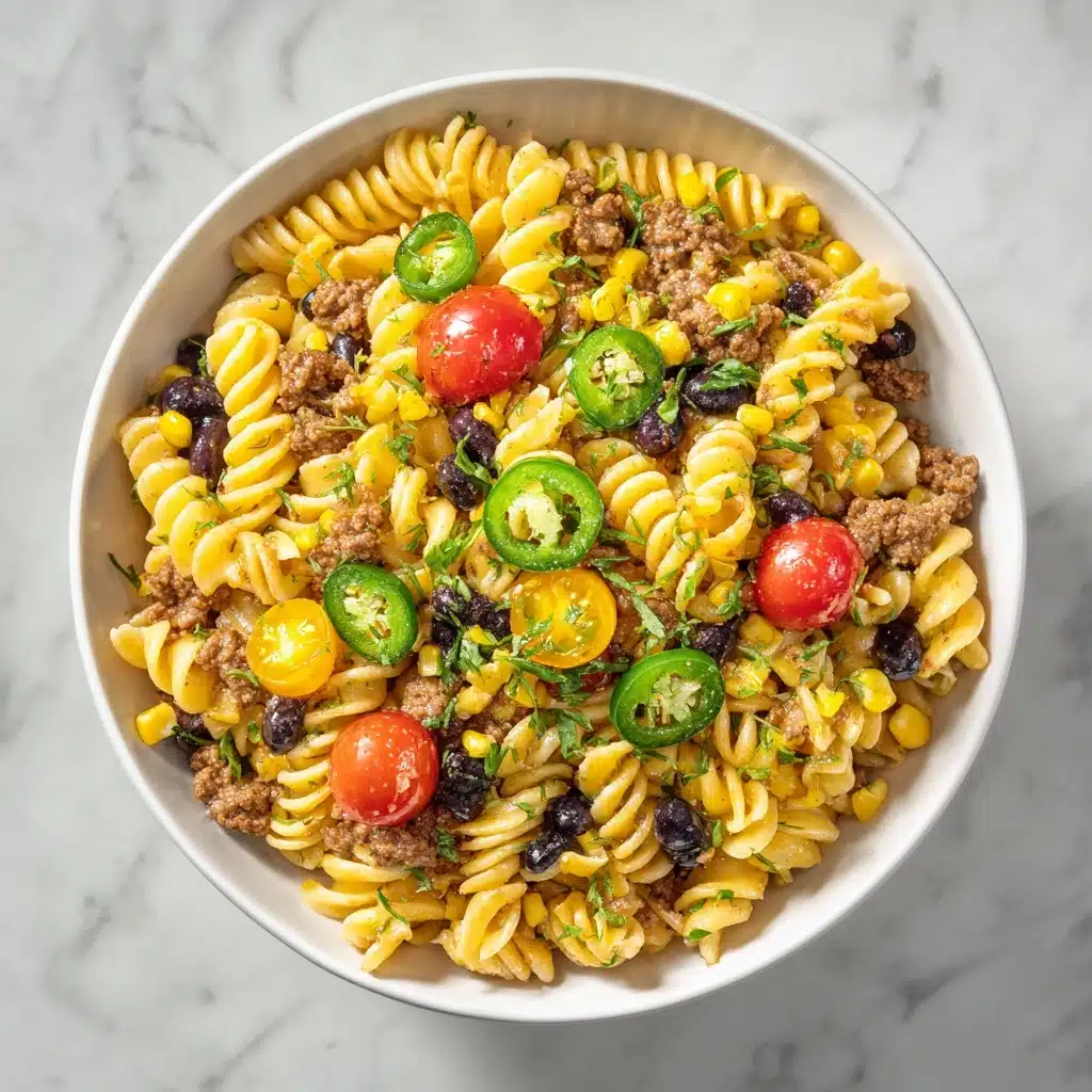 Taco Pasta Salad Recipe - Recipe Image