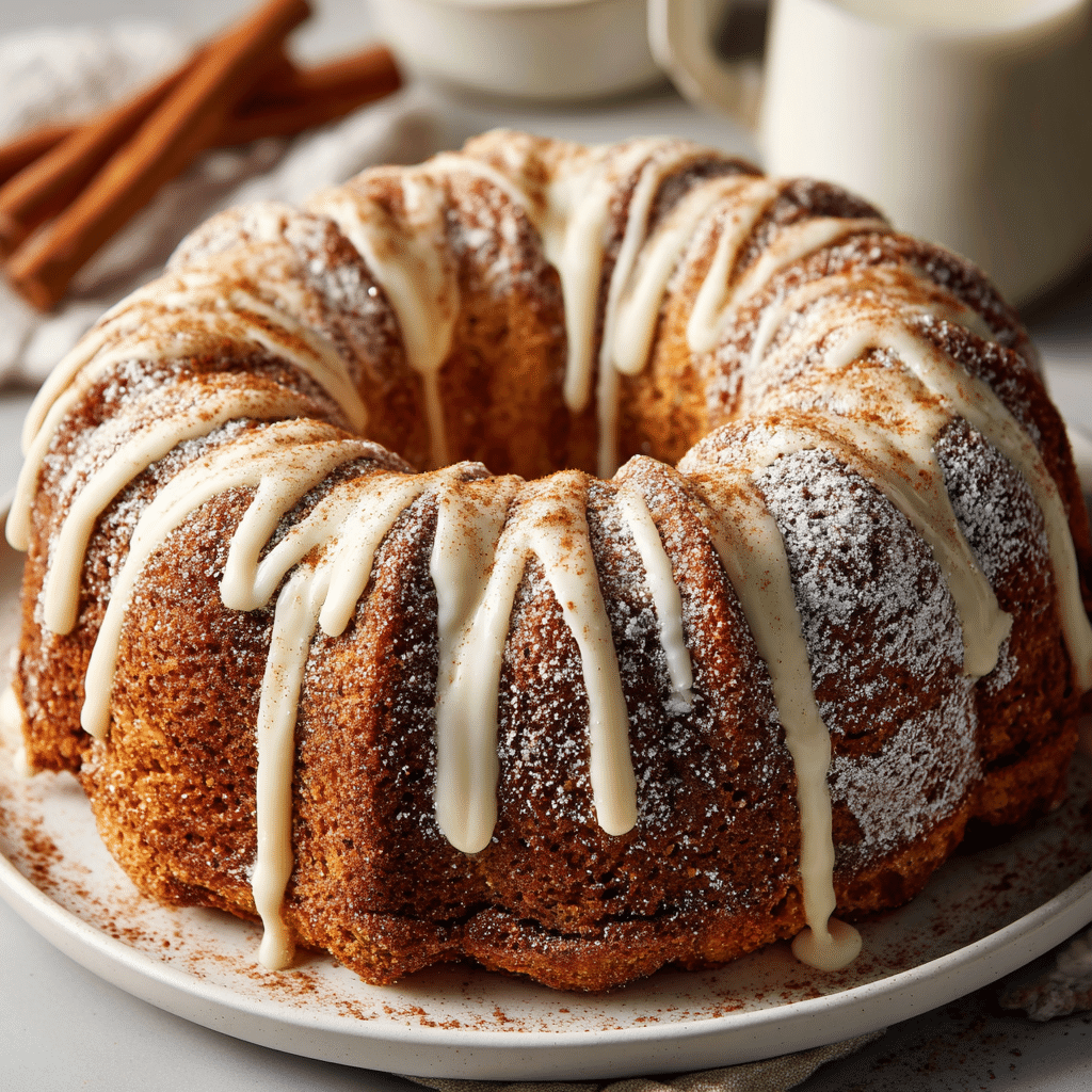 Snickerdoodle Bundt Cake Recipe - Recipe Image