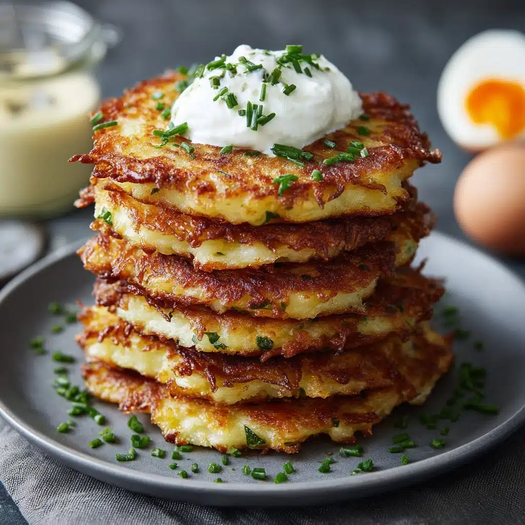 German Potato Pancakes (Kartoffelpuffer) Recipe - Recipe Image