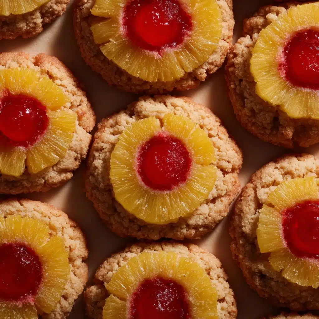 Pineapple Upside Sugar Cookies Recipe - Recipe Image