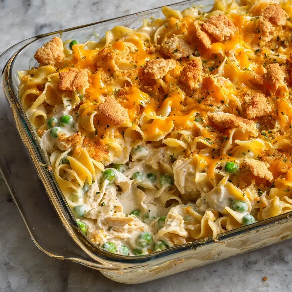 Easy Chicken Noodle Casserole Recipe - Recipe Image