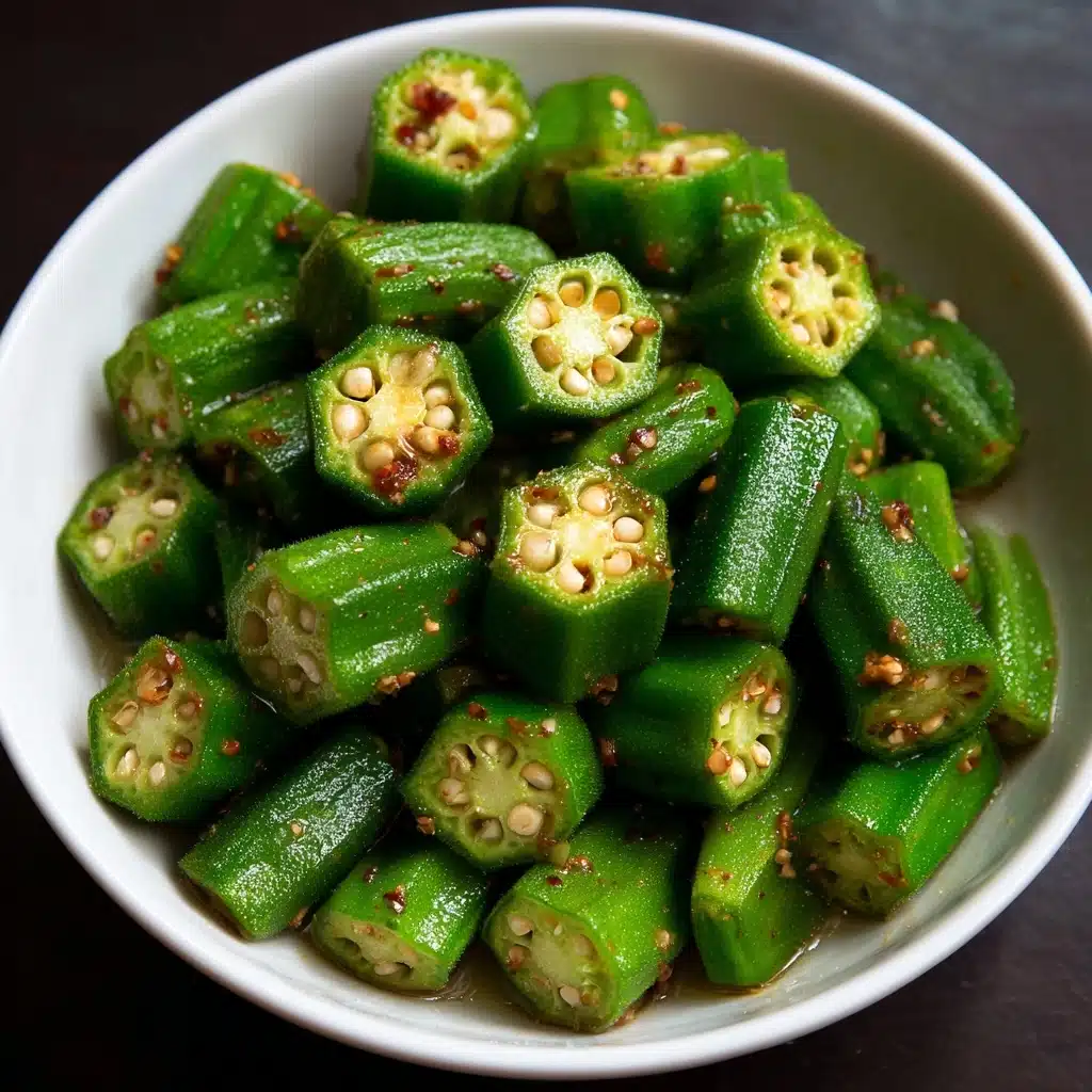 Air Fryer Frozen Okra Recipe - Recipe Image
