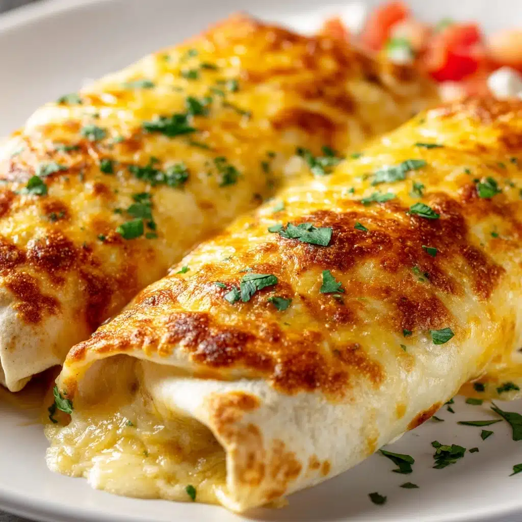 Baked Chicken Chimichangas Recipe - Recipe Image