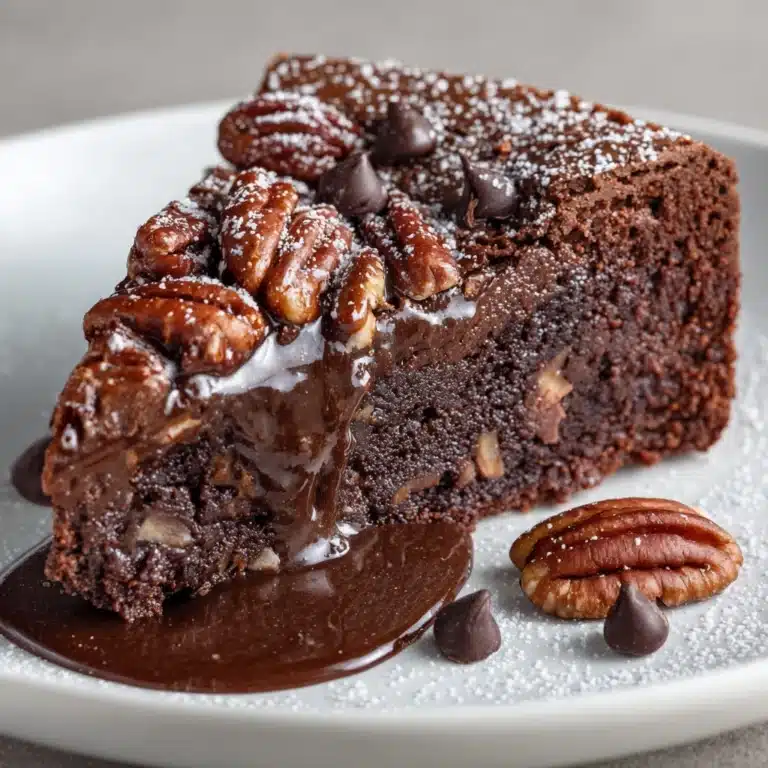 Gooey Chocolate Pecan Cake Recipe