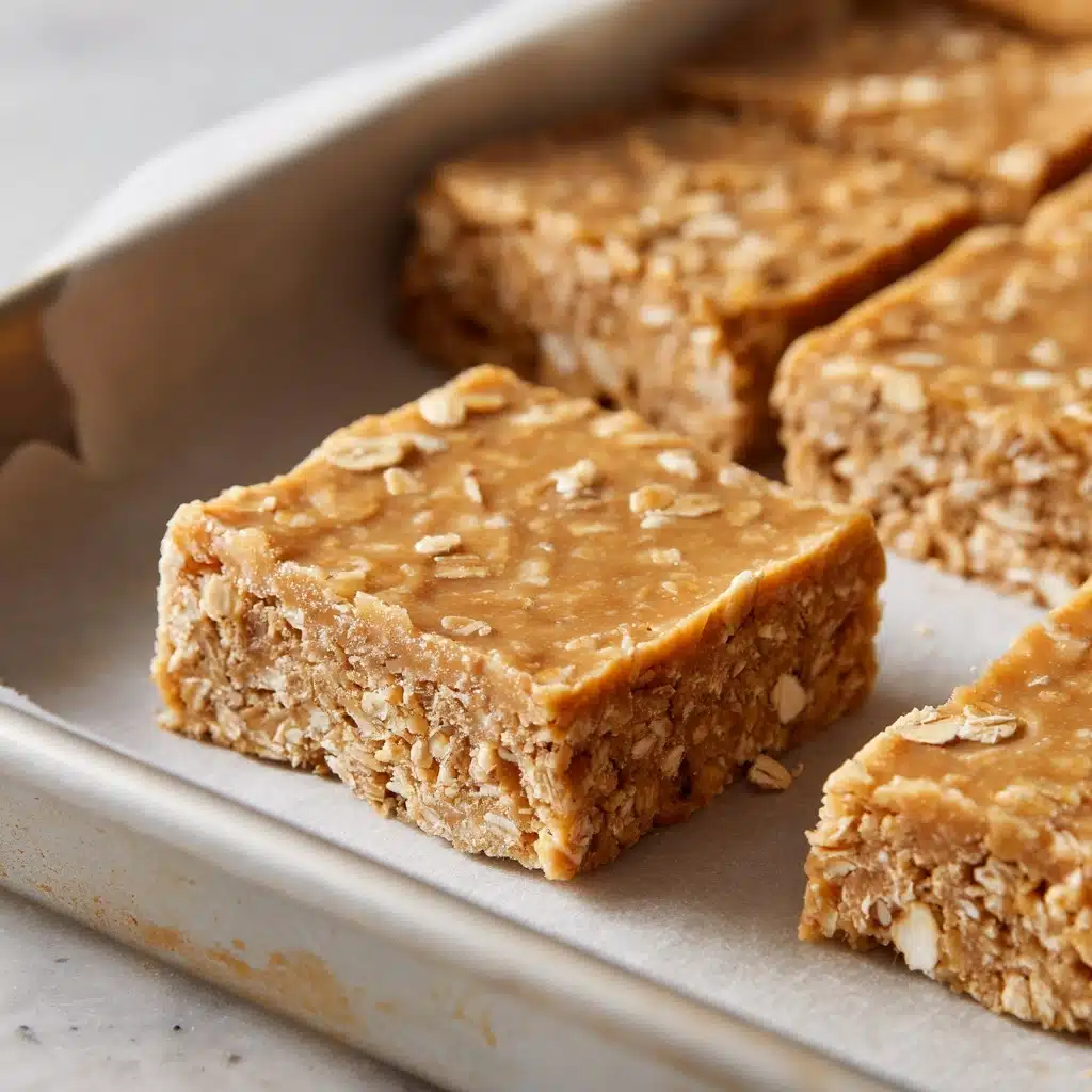 Peanut Butter Protein Bars Recipe - Recipe Image