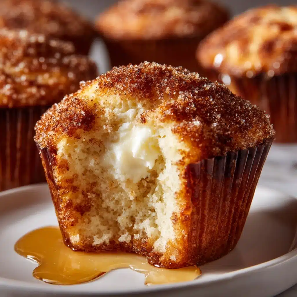 Gooey Cinnamon Cream Cheese Muffins Recipe - Recipe Image