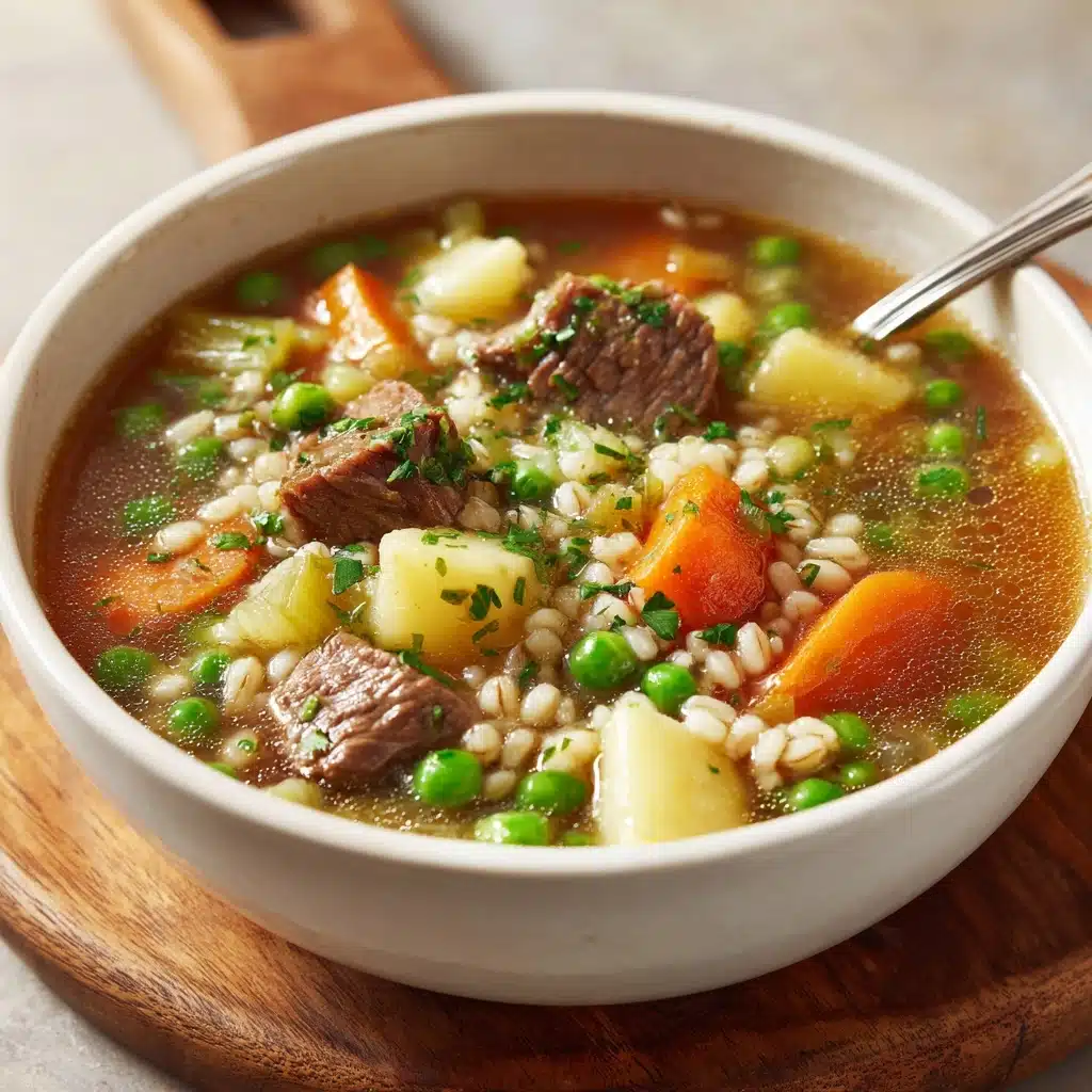 Old Fashioned Beef Barley Stew Recipe - Recipe Image