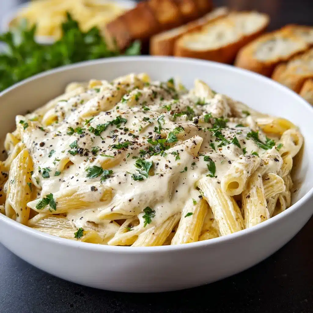Crockpot Olive Garden Chicken Pasta Recipe - Recipe Image