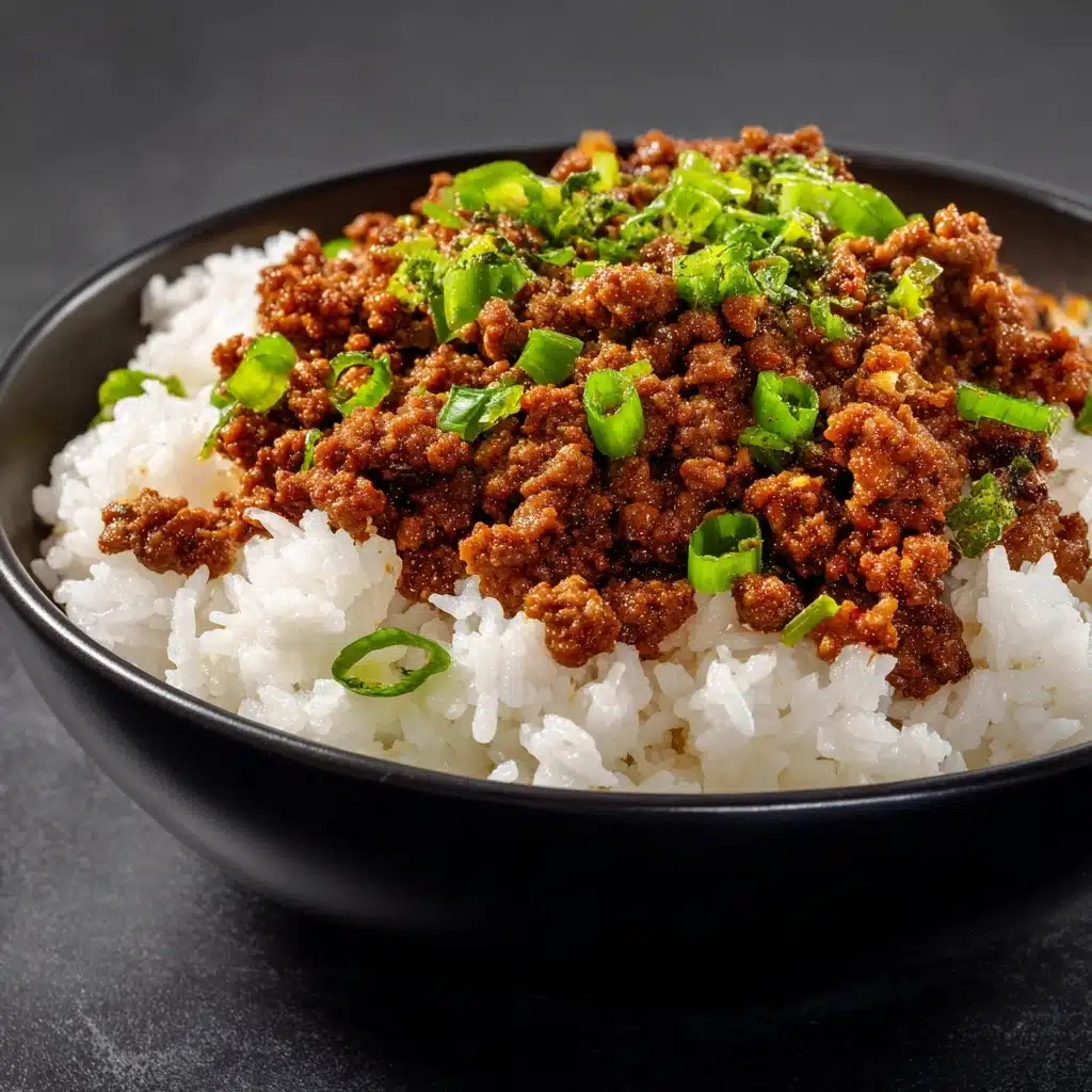 Korean Ground Beef Bowl Recipe - Recipe Image