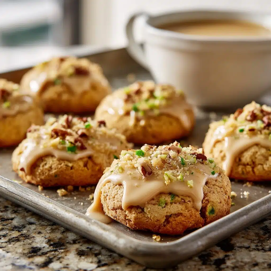 Zucchini Bread Cookies with Brown Butter Glaze Recipe
