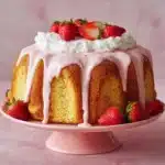 Strawberry Buttermilk Pound Cake Recipe