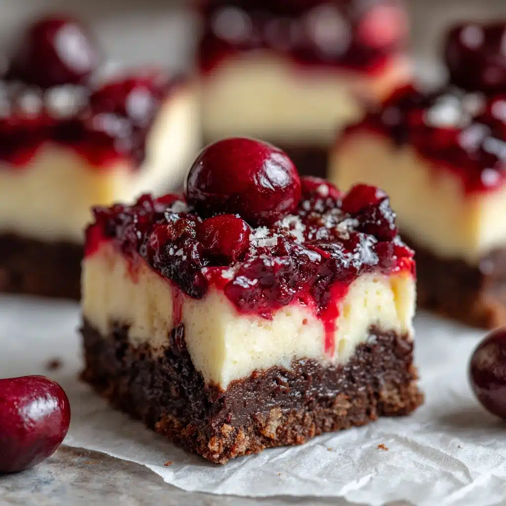 Cherry Cheesecake Brownies Recipe