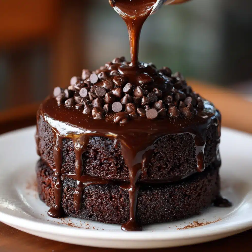 Chocolate Brownie Cake Recipe - Recipe Image