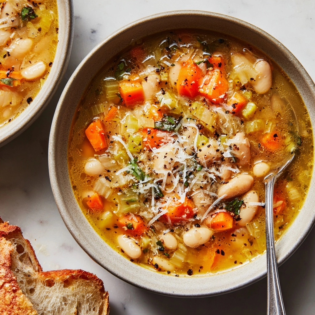 Roasted White Bean Soup Recipe