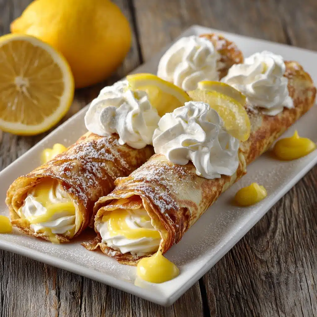 Lemon Meringue Pie Cannolis Recipe