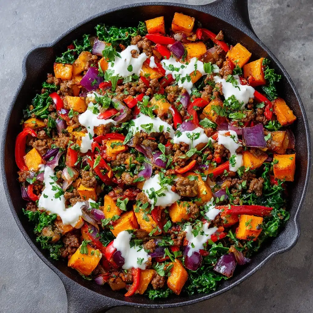Ground Turkey Sweet Potato Skillet Recipe - Recipe Image