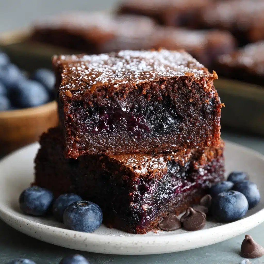 Blueberry Brownies Recipe - Recipe Image