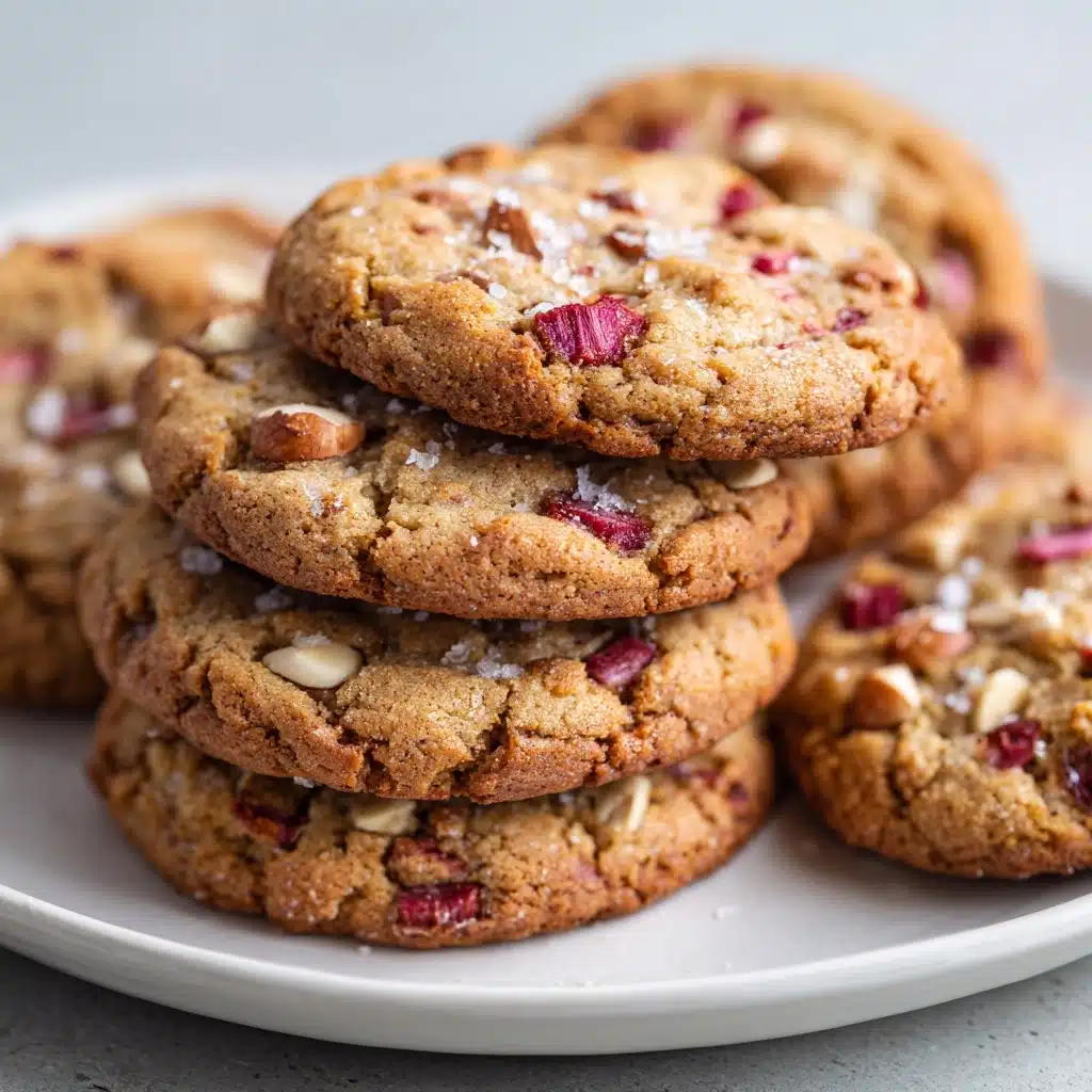Brown Sugar Rhubarb Cookies Recipe - Recipe Image