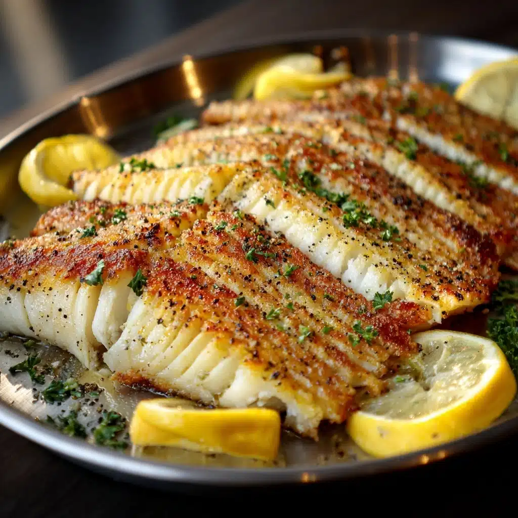 Zesty Lemon Butter Fish Fillet Recipe - Recipe Image