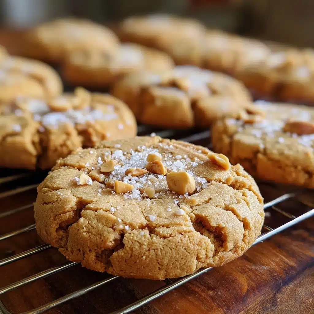 Gourmet Thick Peanut Butter Cookies Recipe - Recipe Image