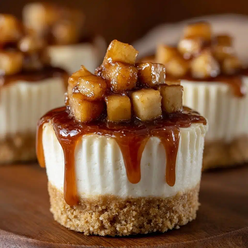 Caramel Apple Cheesecake Cups Recipe - Recipe Image