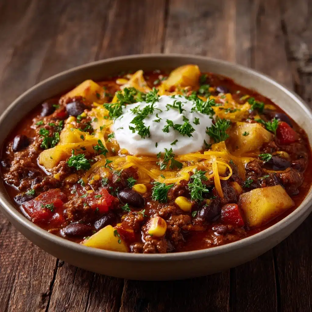 Slow Cooker Cowboy Casserole Recipe - Recipe Image